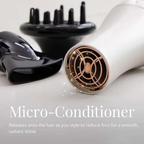 Vista 4 de REMINGTON Shine Therapy - Secador de pelo con aceite de argán y queratina