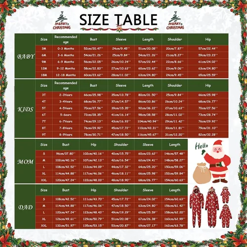 Vista 5 de Pijamas de Navidad 2023 para parejas, conjunto familiar a juego para parejas, mono con capucha, manga larga, pijamas de Navidad para las fiestas