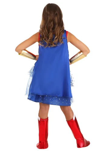 Vista 8 de Disfraz con capa de Wonder Woman para niñas Multicolor