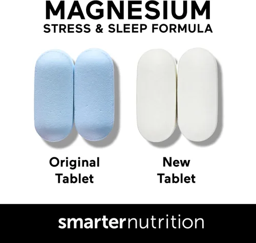Vista 12 de Smarter Nutrition Complejo de magnesio – Glicinato de magnesio quelado con citrato, malato y L-teanina para dormir, relajación muscular y apoyo al
