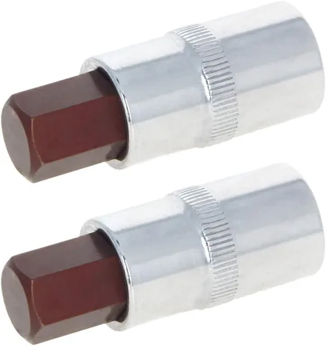 Vista 58 de Utoolmart 1/2" Drive x 0.551 in largo Hex Bit Socket, métrico, S2 y Cr-V acero 1pcs