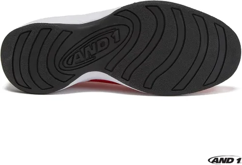 Vista 5 de AND1 Too Chillin - Zapatos sin cordones para hombre, zapatos de baloncesto retro fuera de la cancha para hombre, talla 7-16, negro, blanco, azul