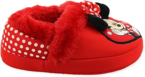 Vista 5 de Minnie Mouse - Pantuflas de felpa para niña pequeña