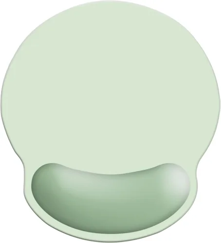 Vista 9 de Alfombrilla de mouse con soporte para reposamuñecas, alfombrilla ergonómica de espuma viscoelástica de 9 x 10 pulgadas, base de goma antideslizante