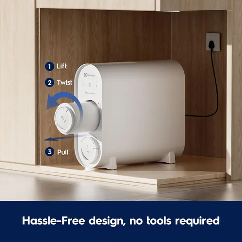 Vista 3 de Electrolux Reemplazo del filtro RO Eco 600GPD, vida útil de 2 años, TDS de alta eficiencia y reducción de metales pesados, compatible con el sistema