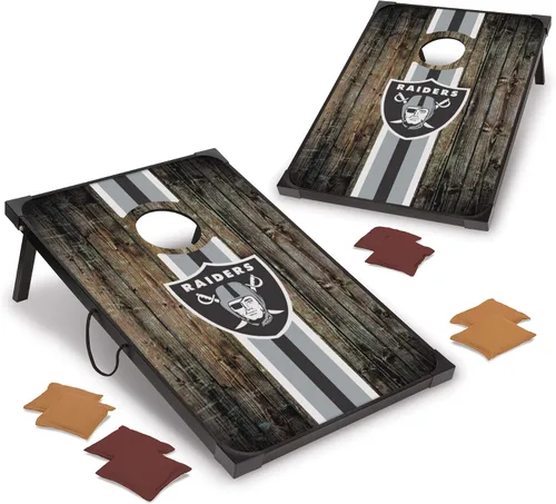 Vista 27 de Wild Sports - Set Deluxe para Jugar Cornhole con Tablero de MDF de 2 x 3 Pies - Incluye Esquinas y Delantales