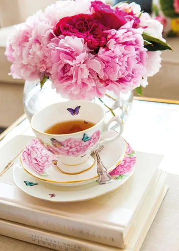 Vista 3 de Miranda Kerr for Royal Albert Friendship - Juego de taza de té y platillo