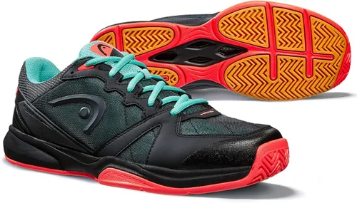 Vista 9 de HEAD Revolt - Zapato de corte para hombre color negro y verde azulado