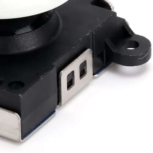 Vista 9 de Entatial Módulo de botón Joystick, ligero, compacto, resistente al desgaste, fácil de reemplazar, palillo de pulgar para interruptor Joycon (blanco)