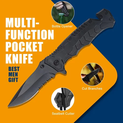 Vista 2 de Survival Kit, Camping Tools for Hiking, Fishing & Emergencies