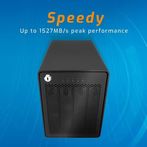 Vista 2 de OWC ThunderBay 4 - Carcasa de almacenamiento RAID Thunderbolt de 40 Gb/s de cuatro bahías de 0 TB con SoftRAID Premium