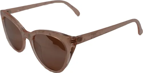 Vista 2 de Foster Grant Gafas de sol de espejo rosa ojo de gato para mujer con bolsa de microfibra, Negro