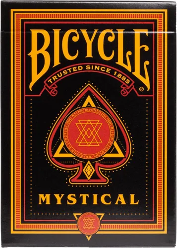 Vista 2 de Bicycle Mystical Magical Playing Cards - Baraja premium para juegos de magia y cartas - Tamaño de póquer
