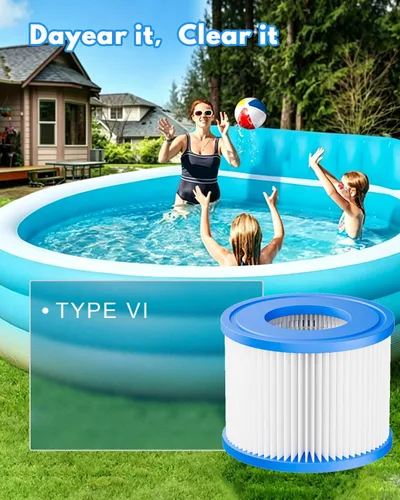 Vista 7 de Filtro de spa para bañera de hidromasaje tipo VI (paquete de 4) Filtro de piscina para 90352E 58323 90427E 58323E