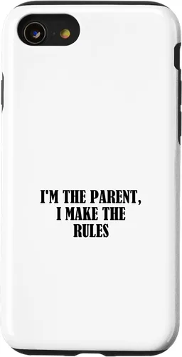 Vista 18 de I'm the parent, I make the rules Case for iPhone 16