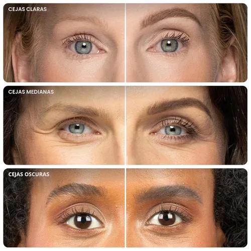 Vista 4 de Billion Dollar Brows Lápiz universal para cejas: diseño de doble punta con punta de precisión y espiral, acabado mate, impermeable, fácil de usar