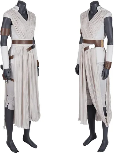 Vista 2 de MZXDY Disfraz de rey para adultos disfraz de guerrero Rise of Skywalker para Halloween juego de rol