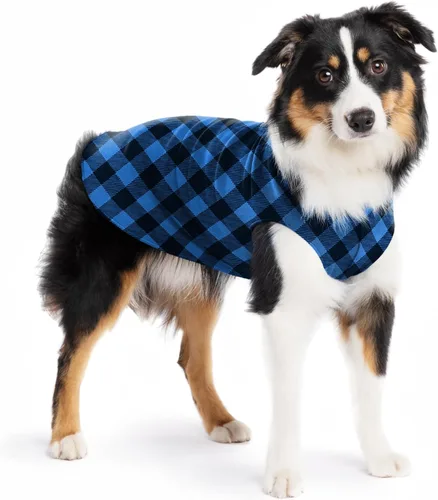 Vista 42 de Abrigo elástico de lana para perro, ropa suave y cálida para perro, suéter elástico para mascotas, lavable en lavadora, ecológico, para todo el año