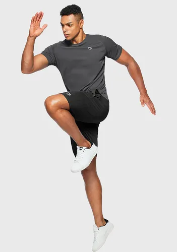 Vista 6 de Men's Dry Fit Short Sleeve T-Shirt Crewneck Lightweight Tee Shirts for Men Workout Athletic Casual