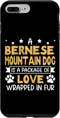 Vista 9 de iPhone 14 Un paquete de amor envuelto en piel - Estuche para perro de montaña bernés