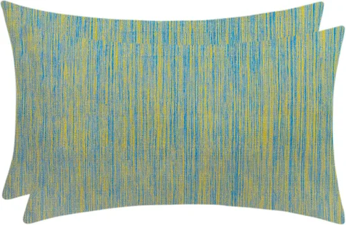 Vista 15 de The White Petals Fundas de cojín amarillo mostaza para sofá, sofá y cama (16 x 16 pulgadas, paquete de 2)