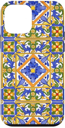 Vista 16 de Sicilian,Italian,Summer,Tiles,Mosaic,Majolica Art Case for iPhone 17