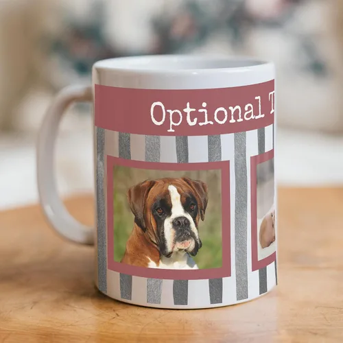 Vista 12 de Taza de cerámica personalizada con fotos, taza de café personalizada, personalizable con imágenes, texto, fotos, logotipos - Taza de café