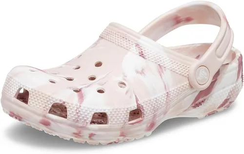 Vista 27 de Crocs - Zuecos clásicos para niños, diseño de teñido anudado jaspeado