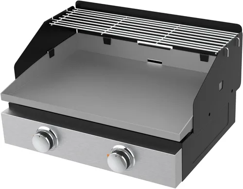 Vista 8 de [Usado] Parrilla de 17 pulgadas, protector de viento y rejilla de calentamiento para parrilla Blackstone de 17 pulgadas, kit de accesorios