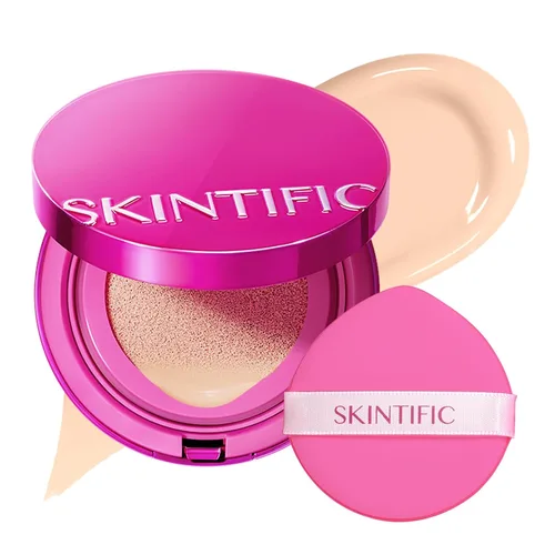 Vista 21 de SKINTIFIC - Base de cojín rosa natural brillante 00 porcelana