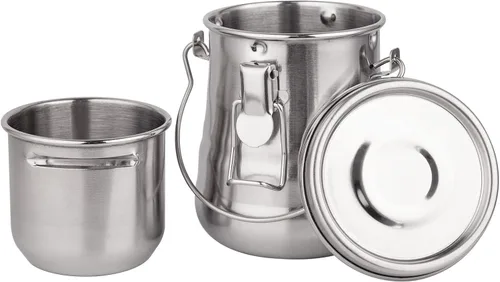 Vista 8 de Limpiador y soporte para pinceles de pintura, arandela hermética de acero inoxidable con filtro poroso extraíble para pintar (13.5 oz/13.5 fl oz)