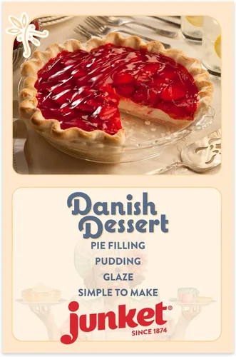 Vista 4 de Junket Postre danés de fresa 4.75 onzas (paquete de 6)