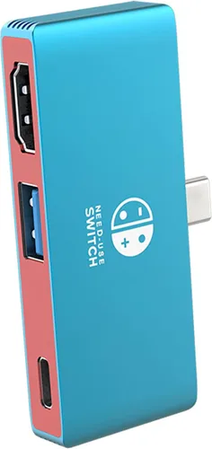 Vista 7 de Switch Dock para Nintendo Switch OLED, estación de acoplamiento para TV, adaptador USB C a HDMI para Steam Deckportátil, accesorios Nintendo Switch