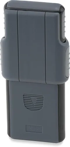 Vista 5 de Carson Lupa Asférica Deslizante MiniBrite con Luz LED 5x con Funda Protectora - Juego de 4 (PO-55MU), Gris Lupa de mano con lente asférica