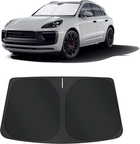 Vista 121 de TINGLU Persianas de ventana para Honda CR-V 2023-2026, accesorios para ventanas laterales de automóvil, parabrisas triangular, parasol para rayos UV