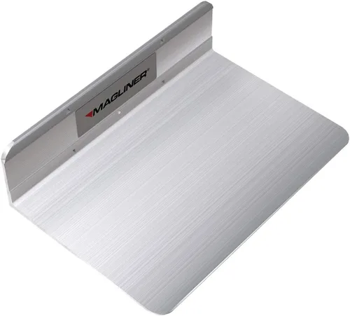 Vista 4 de Magliner HMK112K14 Camión de mano de aluminio, mango de bucle horizontal, placa de nariz de aluminio extruido de 16 x 12 pulgadas, capacidad de 500