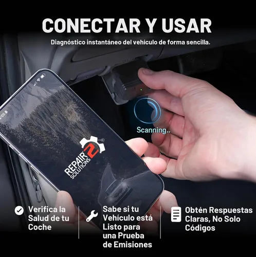 Vista 3 de Innova 1000 Escáner Bluetooth OBD2 para iPhone y Android - Prevenga Problemas del Auto Antes de que Ocurran - Sin Suscripciones - Detecte Problemas