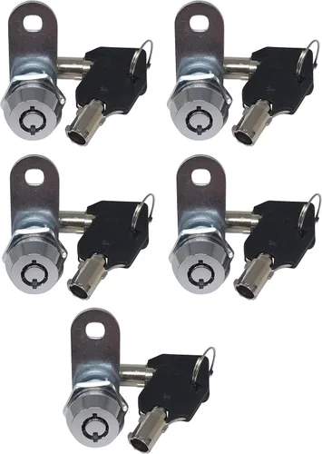 Vista 16 de Cerradura de leva tubular con llaves extraíbles.