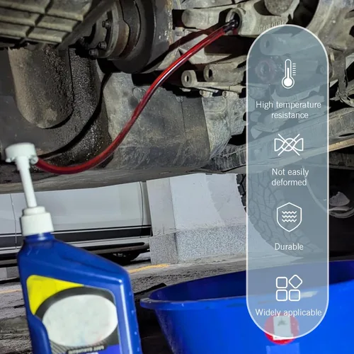 Vista 5 de Kit de bomba de fluido de transmisión, bomba de succión de aceite de tipo empuje de 8 cc y transferencia de fluidos con adaptador de tercera mano