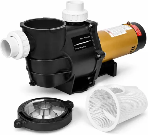 Vista 7 de XtremepowerUS 1.5HP Bomba de Piscina de Flujo Alto de Velocidad Variable con Panel de Control Inteligente Bomba de Piscina Enterrada con Adaptador