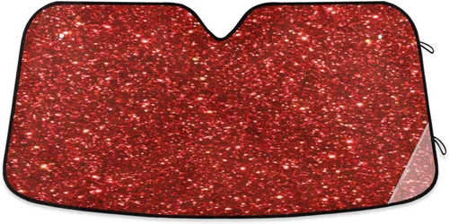 Vista 14 de Parasoles para parabrisas de vehículo, diseño de ojos de mujer, guiño y pestañas sexys, bloquean rayos ultravioleta y mantienen tu vehículo fresco