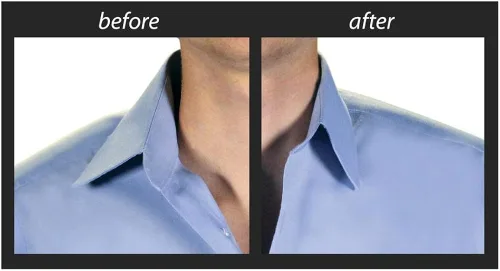 Vista 3 de Collar Perky el sistema de elevación de soporte para hombres o mujeres camisas de vestir