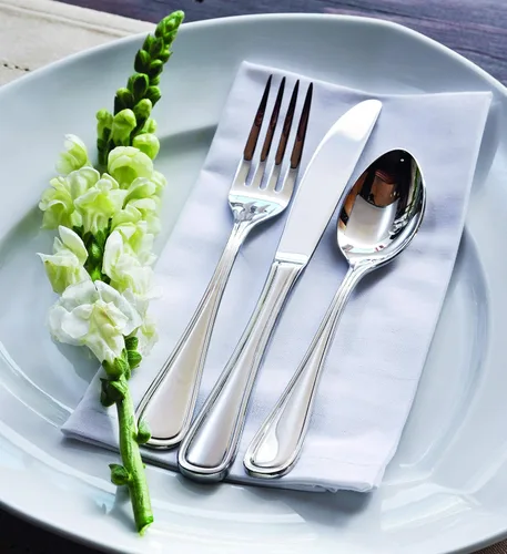 Vista 7 de Oneida Foodservice New Rim - Cucharitas de acero inoxidable 18/10, 12