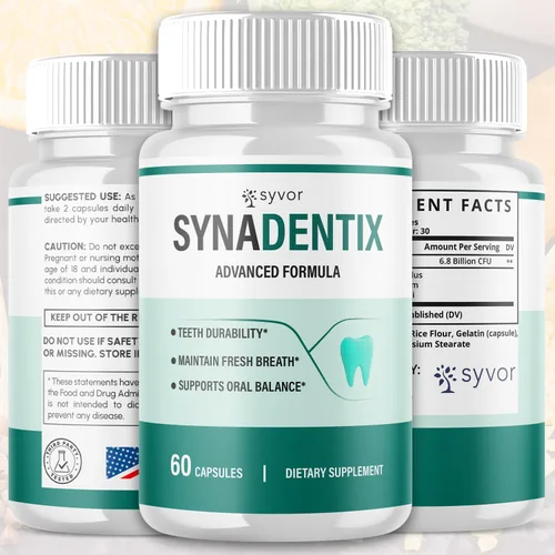 Vista 2 de SynaDentix - Cápsulas SynaDentix, píldoras de suplemento oficiales SynaDentix con todos los ingredientes naturales, SynaDentix Advanced Health &