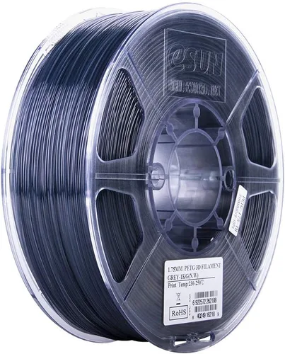 Vista 12 de eSUN – Filamento de impresora 3D PETG, 1.75 mm, color blanco, 1 kg (2.2 libras), sólido, opaco Blanco sólido