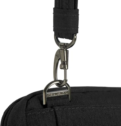 Vista 10 de Travelon Bolso bandolera pequeño convertible Metro antirrobo Negro