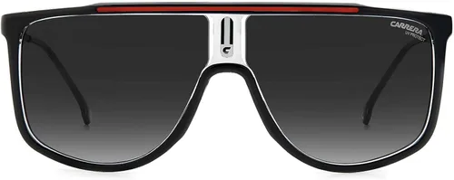 Vista 3 de Carrera 1056S - Lentes de sol para hombre con sombra 6111145 color negro y rojo