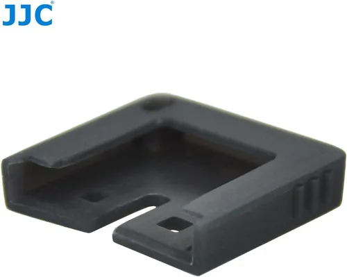 Vista 2 de JJC 2 protectores de conector para Sony MI Shoe, plástico negro, compatible con flashes, micrófonos, luces de video, fácil de instalar, protege