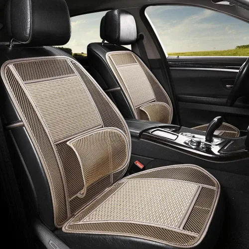 Vista 3 de Fundas de asiento de automóvil de refrigeración, cojín protector de tamaño estándar, funda ventilada de flujo de aire completo, alfombrilla