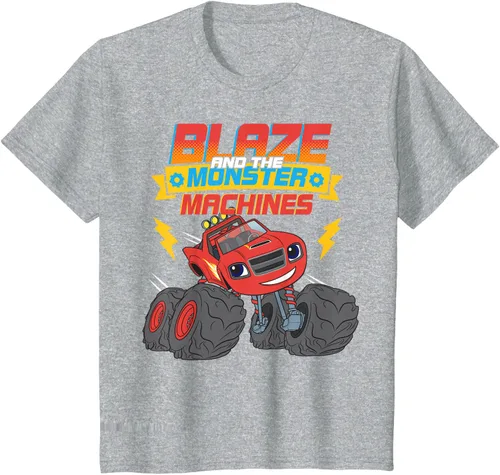 Vista 33 de Blaze & The Monster Machines Cute Blaze - Camiseta Negro